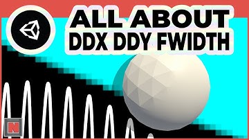 Basics of Partial Derivative Shader Funcs in Unity! DDX, DDY, FWidth ✔️ 2021.1 | Game Dev Tutorial
