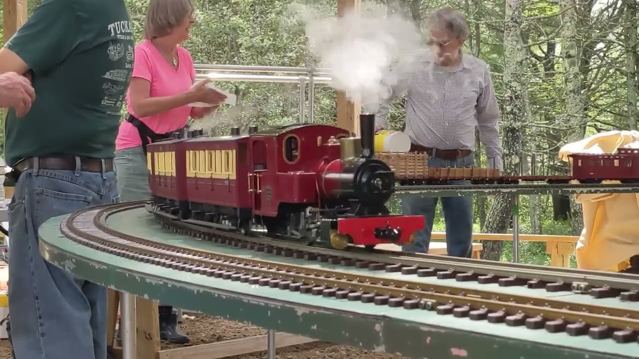 16mm Narrow Gauge Steamup at the WW&F Ry