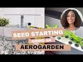 Alternative seed starting using the hydroponic aerogarden system  backyard garden georgia zone 8a