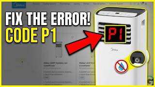 How To Fix Portable Air Conditioner Error Code P1 (EASY) 2026