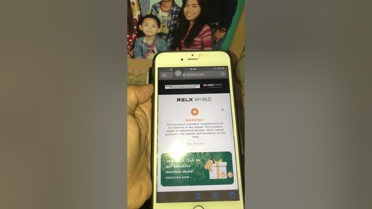 How to check Counterfeit RELX Pods via QR code scan YouTube