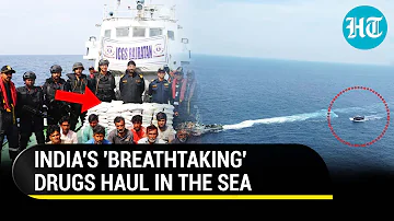 Indian Forces Bust Pakistan's Plot: Drugs Worth ₹6000000000 Seized In The Middle Of The Sea