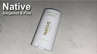 Native Bergamot and Pine Deodorant Discussion