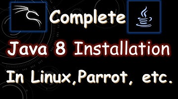 Java 8 installation in Linux, Parrot | #java #kali #Bckbanchers