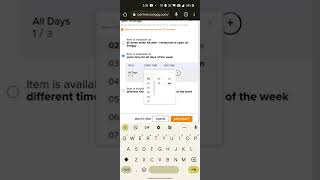 how to edit menu price and timings in Swiggy partner application screenshot 4