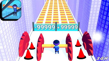 Roof Rails - Gameplay Walkthrough (Android, iOS) Part 28 | Level 272 - 282