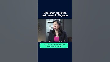 Instruments for regulation blockchain in Singapore #shorts