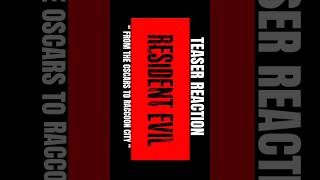Resident Evil Reboot Reaction 😱 Oscar-Nominated Director?! #ResidentEvil #shorts