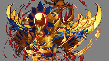 Puzzle and Dragons - Challenge Dungeon 22 Level 10 Ra Dragon Complete Team