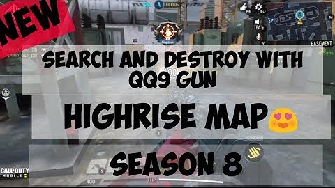 New Highrise map secret places -Search & Destroy Codmobile season 8 2020 new #codmobilenew #codmobil