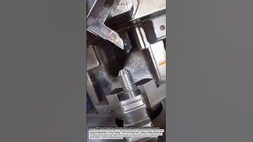 Amazing CNC Thread Cutting Process | Precision Metal Lathe Turning | Satisfying Engineering Skills.