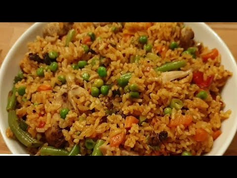 comment-je-prépare-mon-riz-À-la-sauce-tomate-et-au-légumes-(-riz-boulayi-)-#riz-#rice-#legumes-#riz