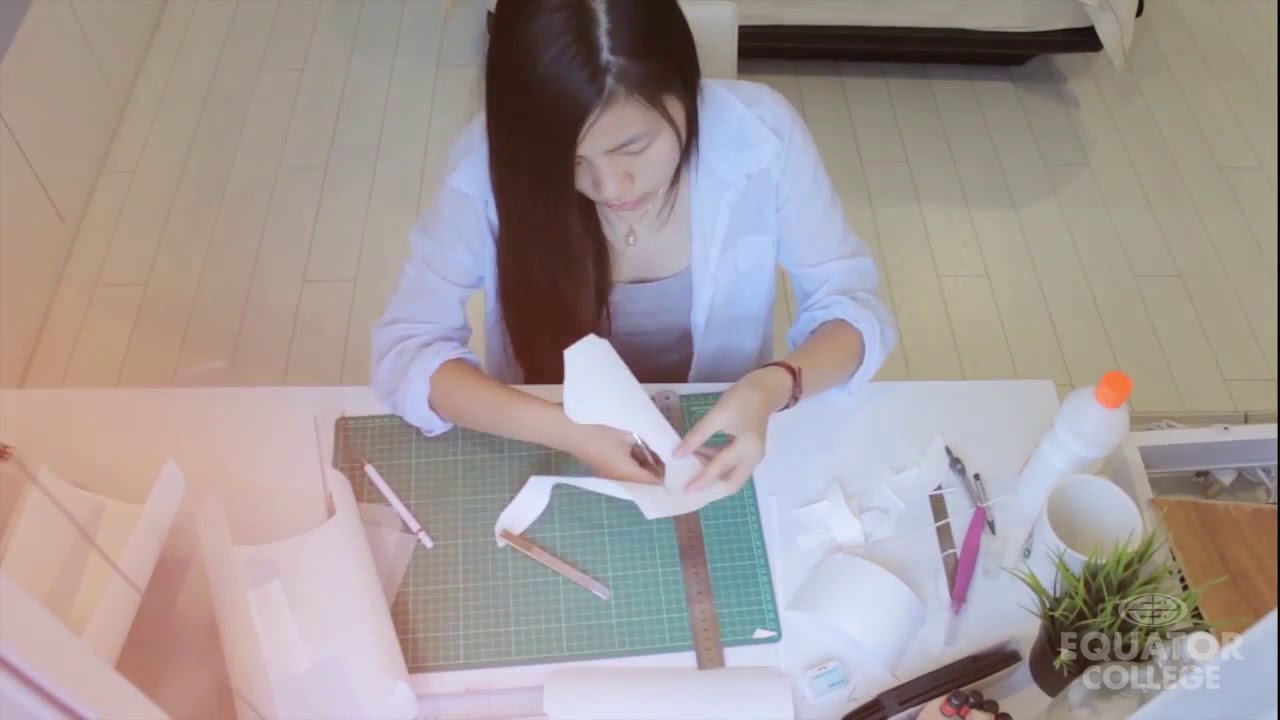 The Making Of Handcut Paper Poster | Graphic & Multimedia Design | Equator College