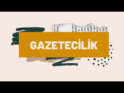 Video: Gazetecilik bir zanaat mı yoksa bir meslek mi tartışıyor?