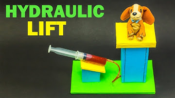 School Science Projects Hydraulic Lift Model