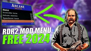 RDR 2 Mod Menu 2024 | Download Cheat Mod RDR 2 | Red Dead Redemption 2 Online Hack