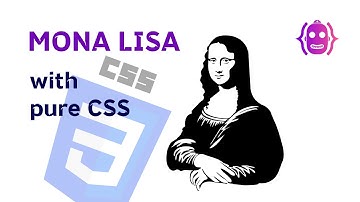 Creating the Mona Lisa Portrait with pure CSS
