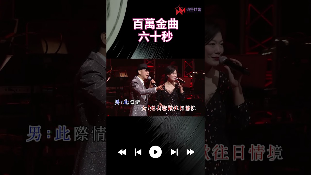 笑傲天際踏前程｜葉振棠 / 龍婷丨笑傲江湖 丨百萬金曲60秒
