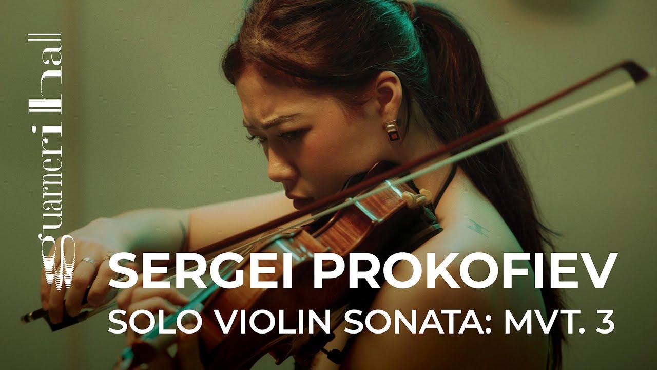 Sergei Prokofiev: Sonata for Solo Violin in D Major Op. 115: Mvt. 3 Con Brio. Allegro Precipitato Sergei Prokofiev: Sonata for Solo Violin in D Major Op. 115: Mvt. 3 Con Brio. Allegro Precipitato