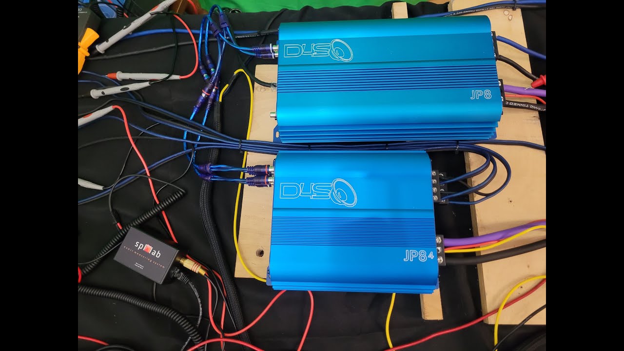 1st Ever Combined D4S JP84 and JP8 Amp Dyno Test on the SPL Lab. YouTube