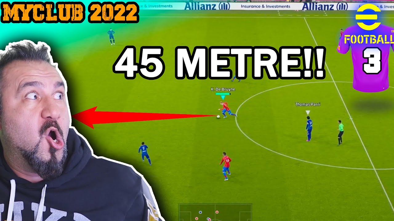 45 METRE FÜZE GOL! CARLOS FRİKİK! ⚽ NEYMAR ÇALIM ŞOV! | PES 2022 (Efootball 2022) RÜYA TAKIM #3