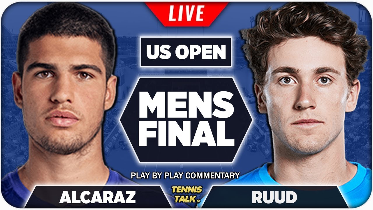 ALCARAZ vs RUUD US Open 2022 Final Live Tennis Play-by-Play