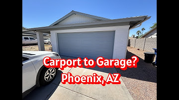 Converting Carport to Garage