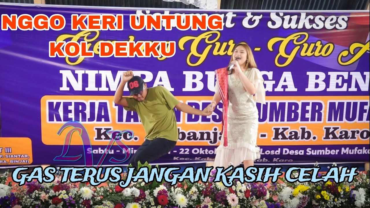 ASLI YA KALAH..... KERJA TAHUN SUMBER MUFAKAT 2023 | Julia Cristy Br Ginting - Durma Daging Dll