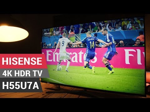 Hisense H55U7A 4K HDR TV test