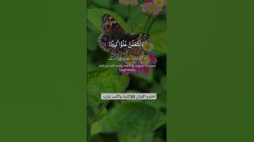 القران الكريم #احترم القران 20 ثانية واكتب يارب