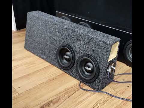 1990s Chevrolet S10 MMats Dreadnaut subwoofer system