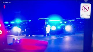 Demonstrators protest outside governor's mansion