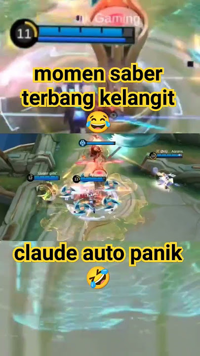MOMEN SABER TERBANG #mobilelegends #lucu #shotrs