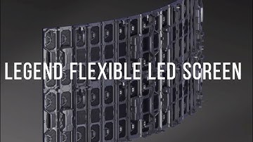 WOW your clients! Foldable LED Screen LEgenD Series Folding LED Curtain