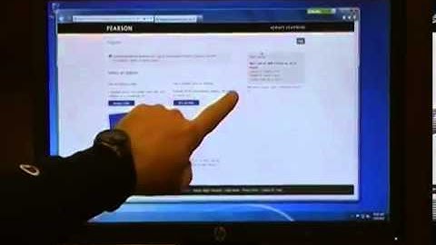 Registering for MyMathLab