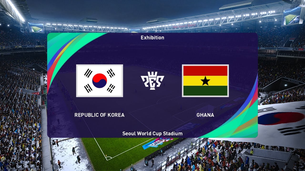 South Korea vs Ghana (28/11/2022) FIFA World Cup Qatar 2022 PES 2021 ...
