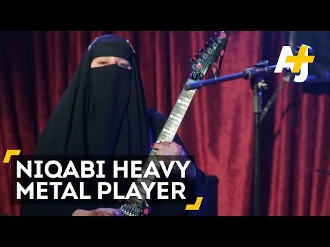 Brazilian Muslim Woman Plays Heavy Metal