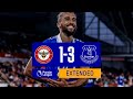 EXTENDED PREMIER LEAGUE HIGHLIGHTS: BRENTFORD 1-3 EVERTON