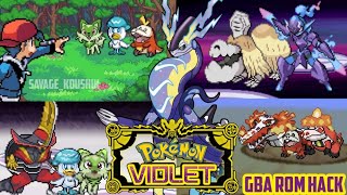 New Pokemon GBA Rom Hack 2022 With Gen 9 Stater, Pokemon Scarlet And Violet  GBA - BiliBili