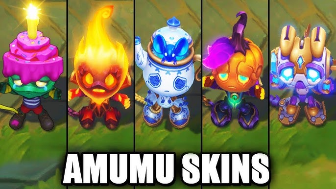 LoL revela skins de Dia dos Namorados para Caitlyn, Vi e Amumu