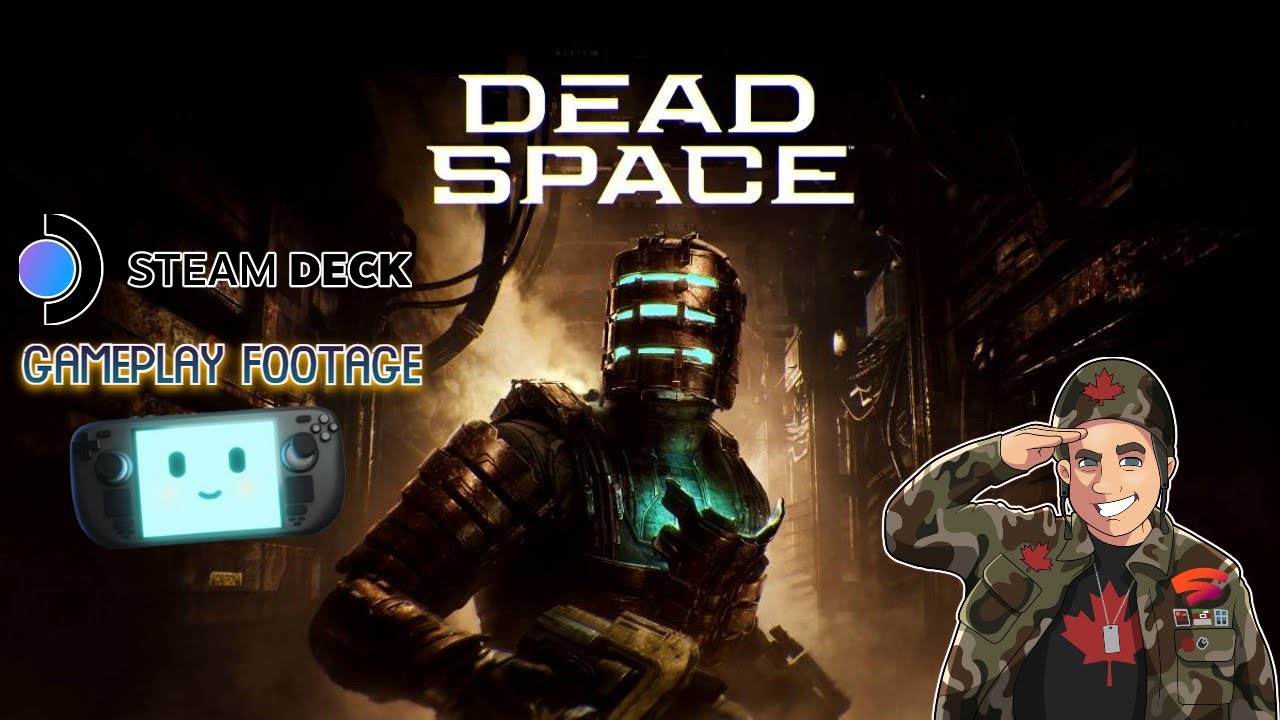 Steam Deck gameplay of Dead Space Remake Steam Motive Studios Steam Deck