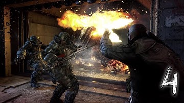 Facing Spiderbugs & Reach Theatre Station - Episode 4 - Metro: Last Light Redux Gameplay Playthrough