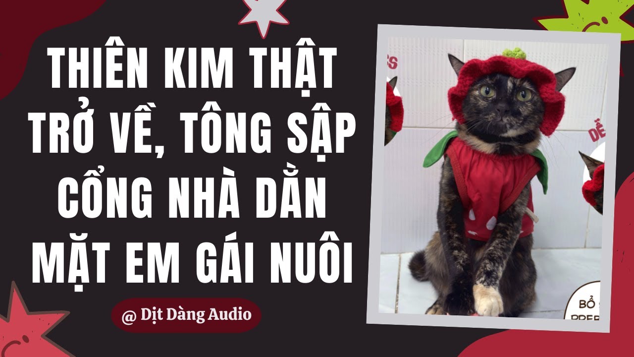 [TRUYỆN AUDIO] Thiên Kim Thật Trở Về, Tông Sập Cổng Nhà Dằn Mặt Em Gái Nuôi | Dịt Dàng Audio