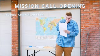 LDS Mission Call Opening // Elder Jensen