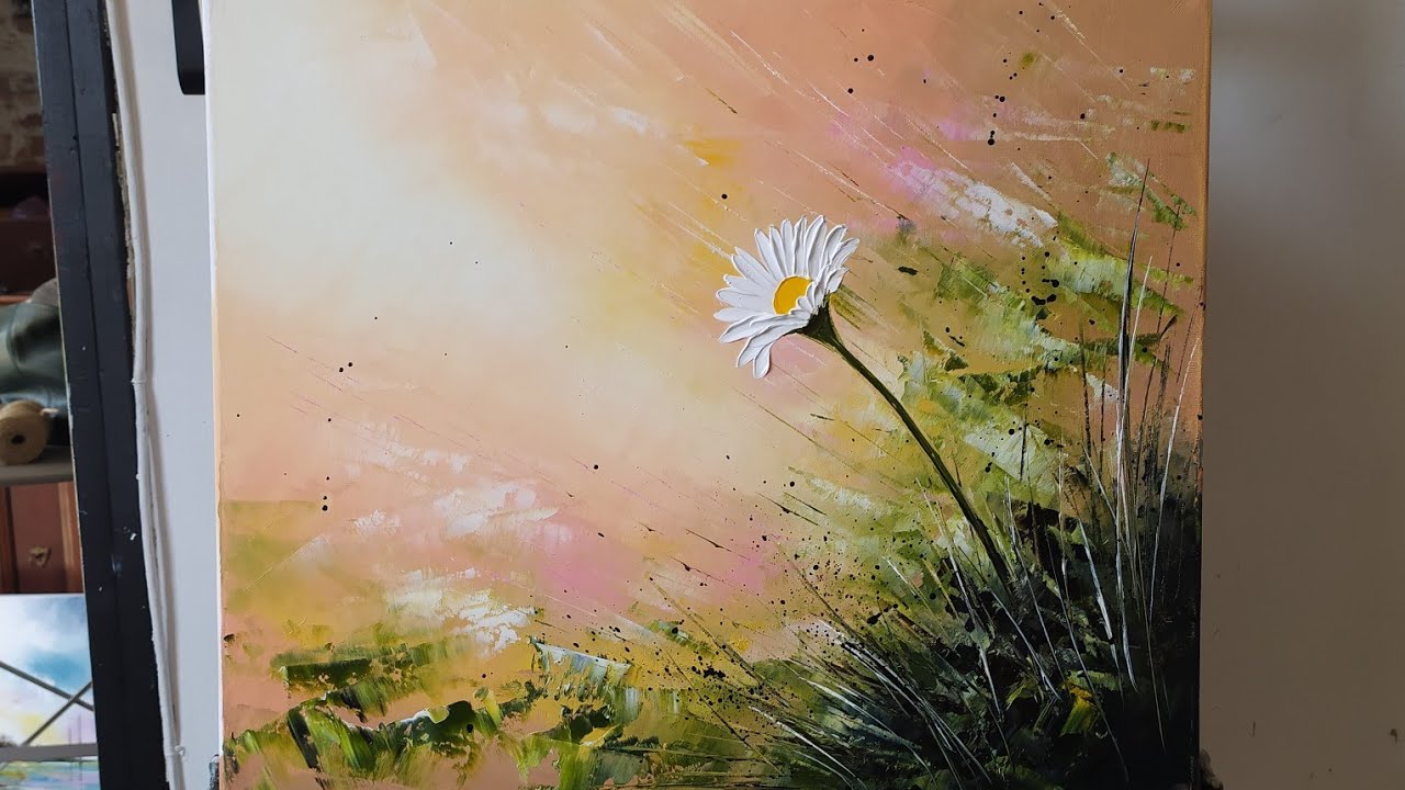 TUTO PEINTURE AU COUTEAU par Nelly LESTRADE YouTube