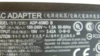 FUJITSU ADP-65MD B,FMV-AC342B,Q702,Q704 adapters,Laptop AC Adapter