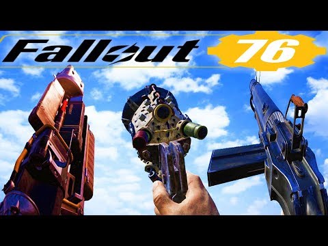 видео: Fallout 76 - All Weapons / Gun Sounds