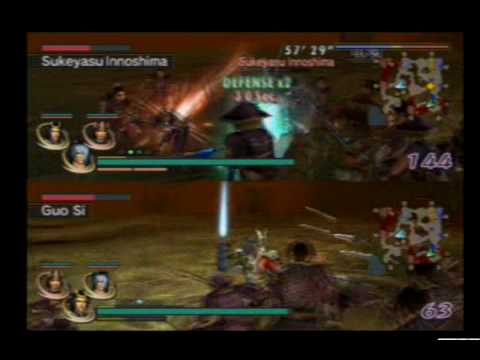 Warriors Orochi 2-Wu Stage 2 Gameplay(2 Player)