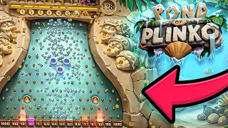 OMG… *NEW* POND OF PLINKO SLOT KEPT PAYING INSANE!! (Roobet)