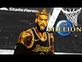 IF LeBron James WAS REALLY A KING!! KING JAMES 1 MILLION OVERALL In NBA 2K